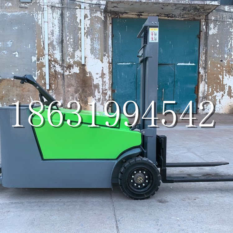 志丹县小型电动叉车1吨2吨步行站驾式电瓶堆高充电装卸车液压升降车铲车